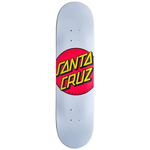 Tavola Skateboard Santa Cruz Classic Dot (8" - White Dot)