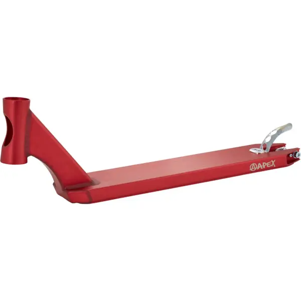 Deck Monopattino Freestyle Apex 4.5" (49cm - Rosso)