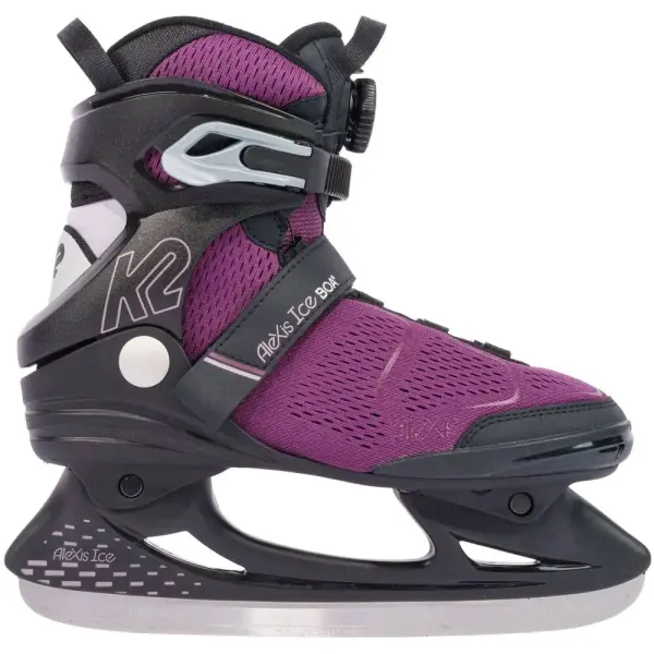 K2 Alexis Boa Pattini Ghiaccio Donna (Nero/Viola - 34)