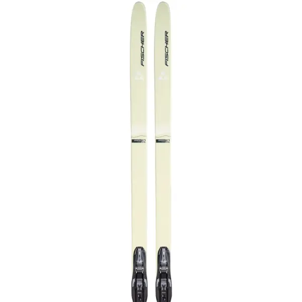 Fischer Adventure 62 Crown Xtralite + Attacchi Sci da fondo (178cm - Bianco)