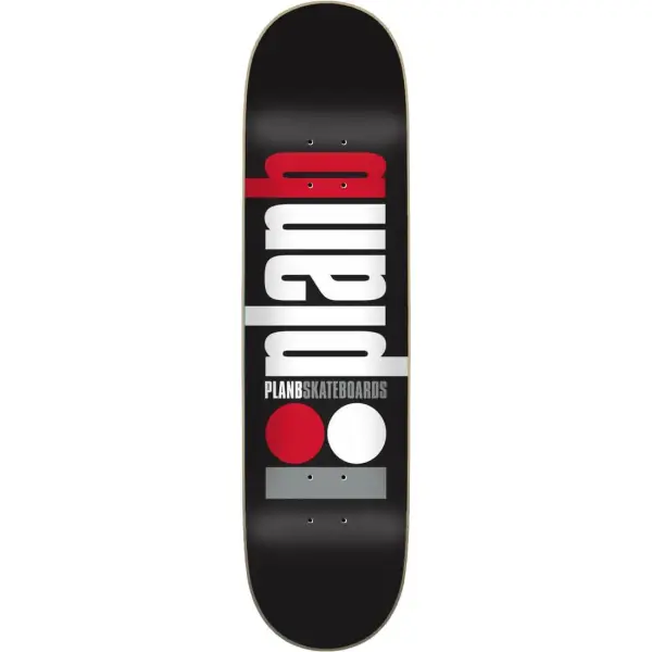 Tavola Skateboard Plan B Classic (8" - Nero)