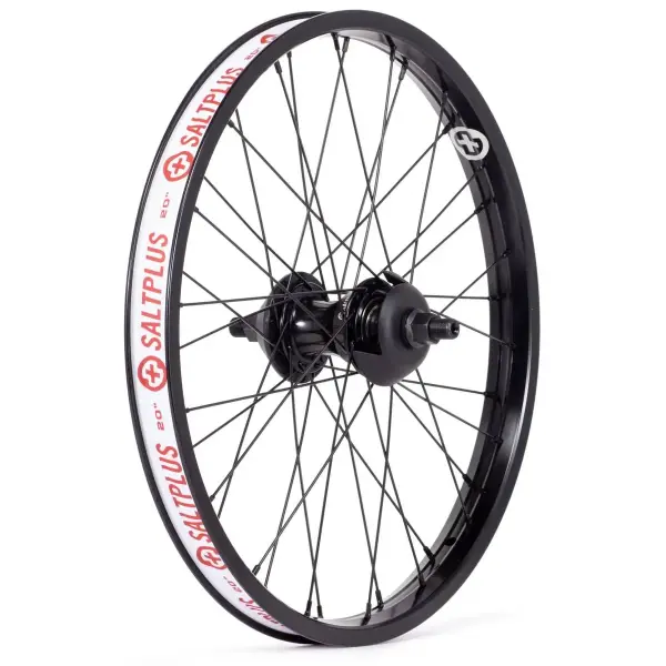 Salt Plus Summit/Vertex Freecoaster BMX Posteriore Ruota (Nero - Left hand drive)
