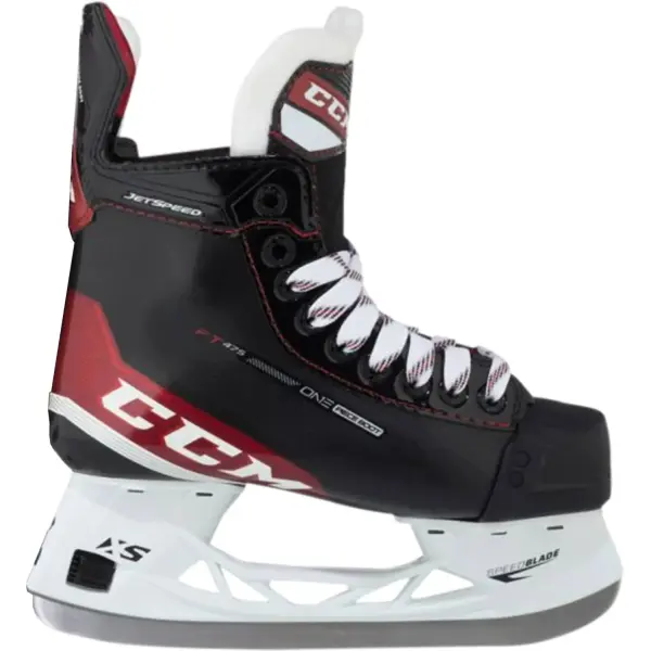 Pattini Hockey Ghiaccio CCM Jetspeed FT475 Junior (Nero - 6D)