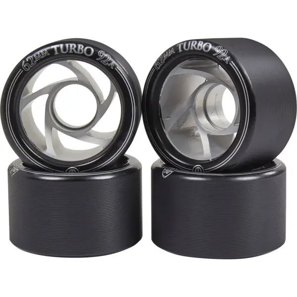 Rollerbones Turbo Speed 4-Confezione Right (62mm - 92A)