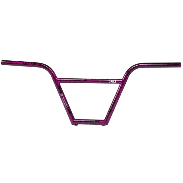 Manubrio BMX Salt Pro 4-Piece (9" - Purple Splatter)
