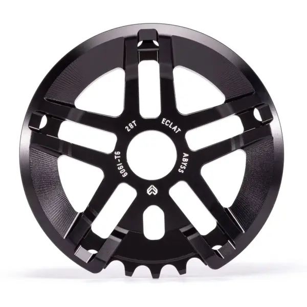 Plato BMX Freestyle Eclat Abyss Guard (Negro - 28T)