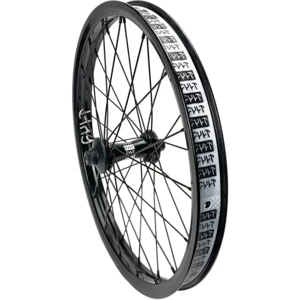 Ruota Anteriore BMX Cult Crew V2 20" (Nero)
