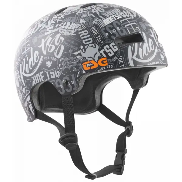 Casco TSG Evolution Graphic Design Skate (S/M - Stickerbomb)