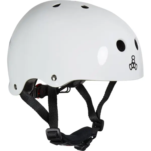 Casco Bambini Triple Eight Lil 8 - (46-52 - Bianco)
