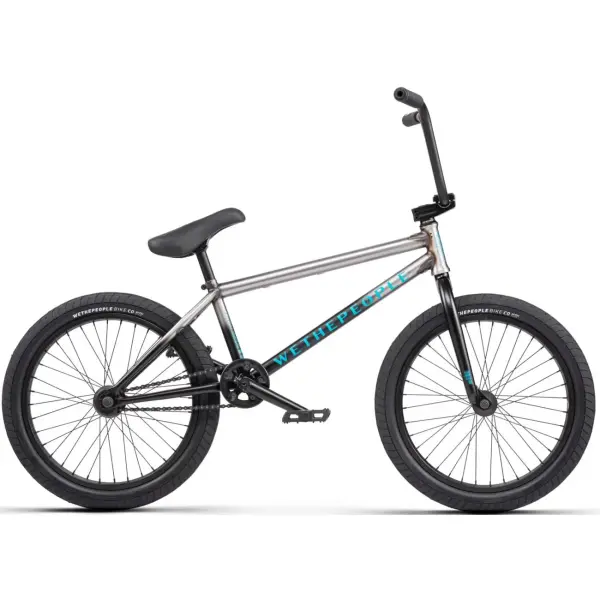 BMX Freestyle Wethepeople Justice 20" (20.75" - Matt Black/Raw Fade)