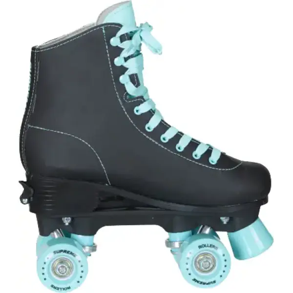 Patines 4 Ruedas Supreme Del Rey Ajustables (Negro - 39-42)