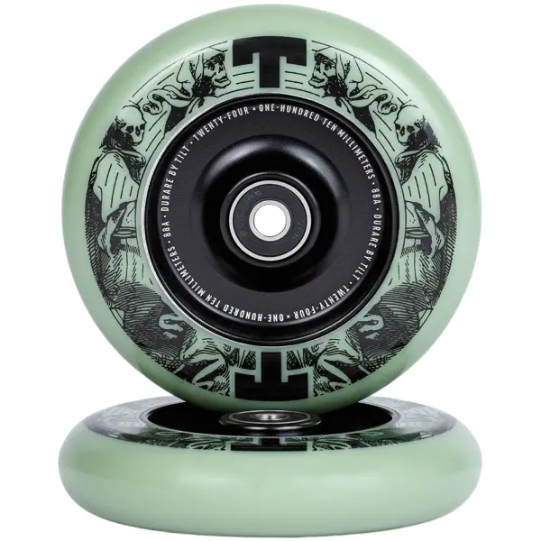 Ruote Monopattino Tilt Durare Selects Phantom (110mm - Verde)