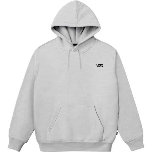 Vans Left Chest II Loose Sudadera (XL - Light Grey Heather)