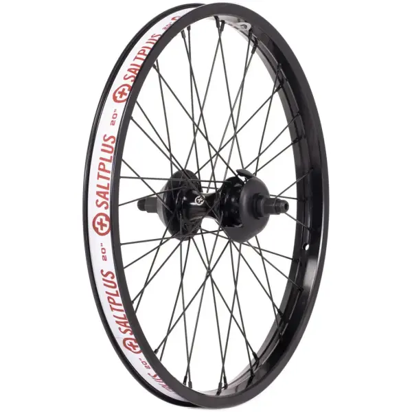 Salt Plus Summit 20" Cassette BMX Trasero Rueda (Negro - Right hand drive)