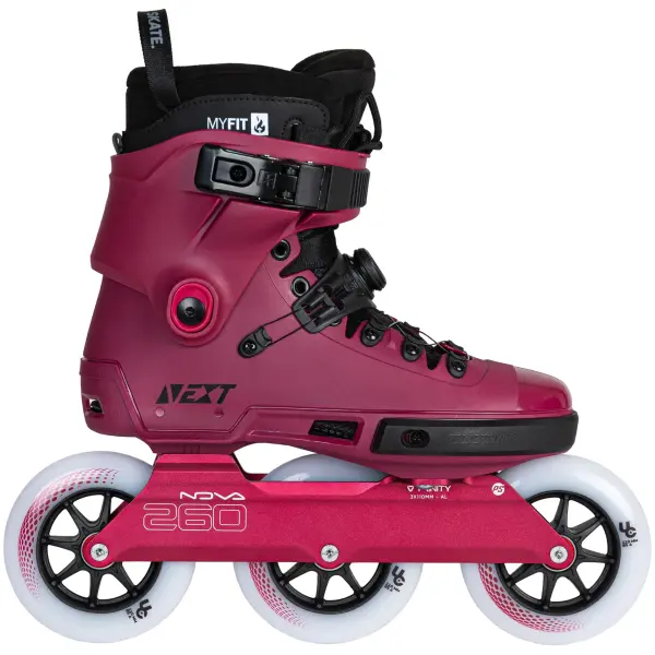 Patines Freeskate Powerslide Next 2.0 110 PDS Merlot (Dark Red - 42-43)