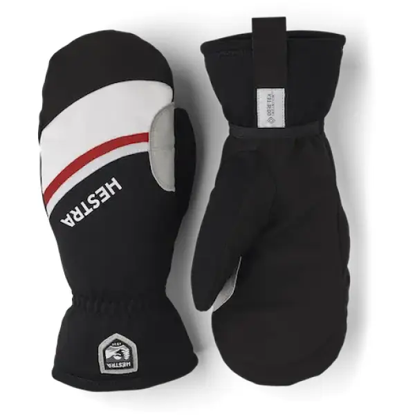 Hestra Windstopper Race Tracker Esquís Nórdicos Mittens (8 - Negro)