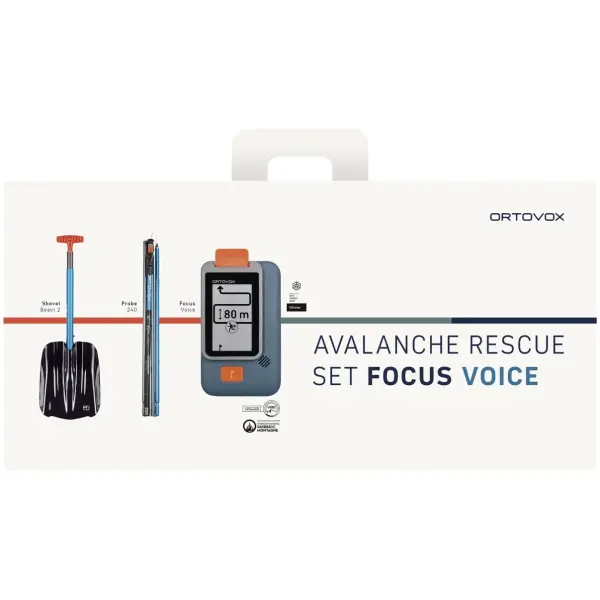 Kit Avalanchas Ortovox Focus Voice (Azul)