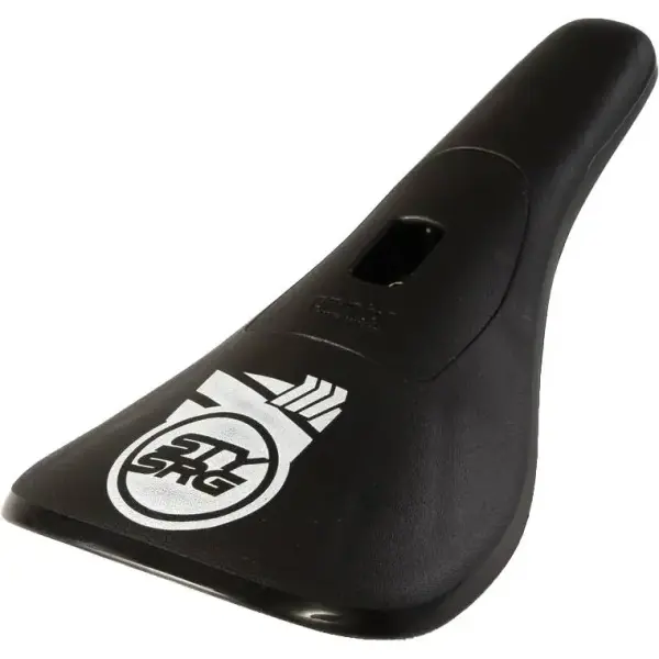 Sillin BMX Stay Strong Fast Chevron Plastic (Negro/Blanco)