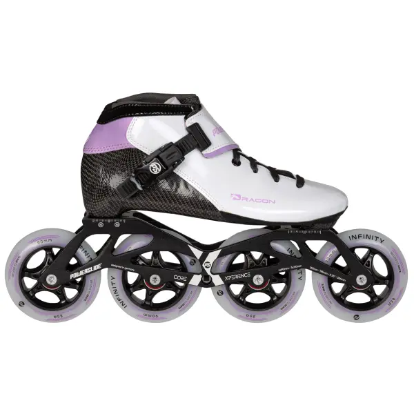 Patines Velocidad Powerslide Dragon (Blanco - 33)