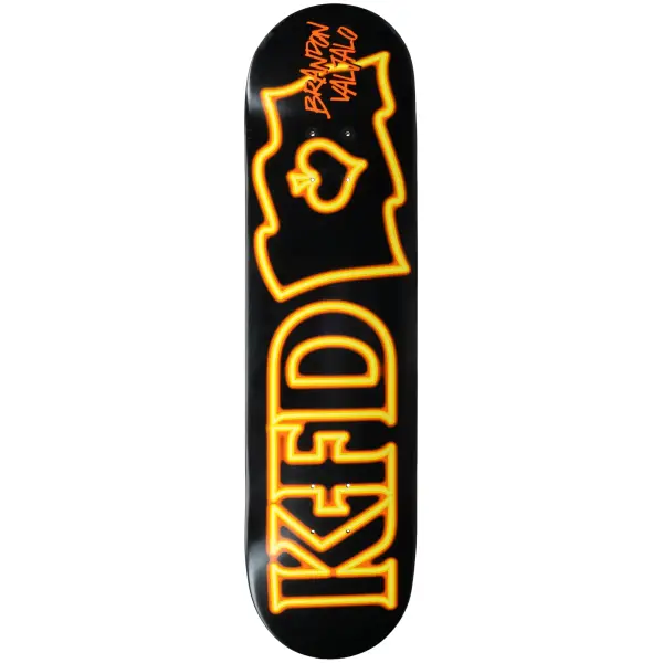 Tabla Skateboard KFD Kris Markovich Pro (8" - Neon Flag)