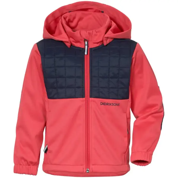 Chaqueta Didriksons Briska Niños Softshell (120 - Modern Pink)