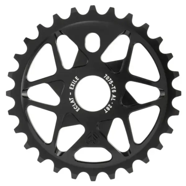 Plato BMX Éclat Exile (Negro - 28T)