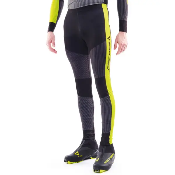 Fischer Dynamic Racing Cross Country Esquí Pantalones (XL - Negro)