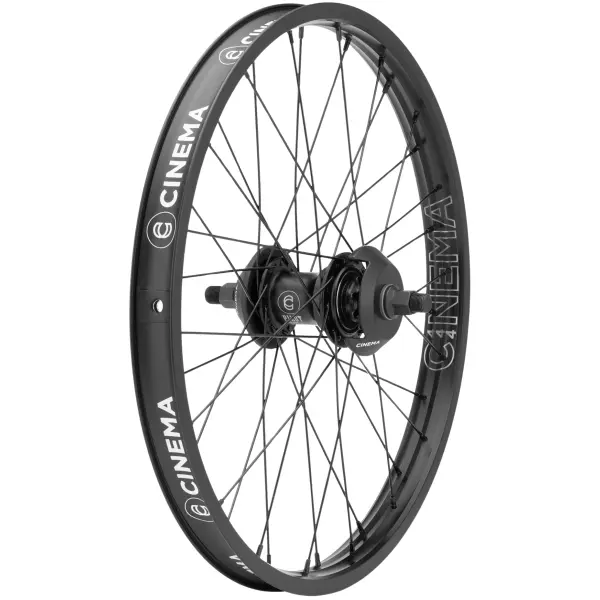 Rueda Trasera BMX Cinema 444 Freecoaster 20" (20" - Black Hub/Black Rim)