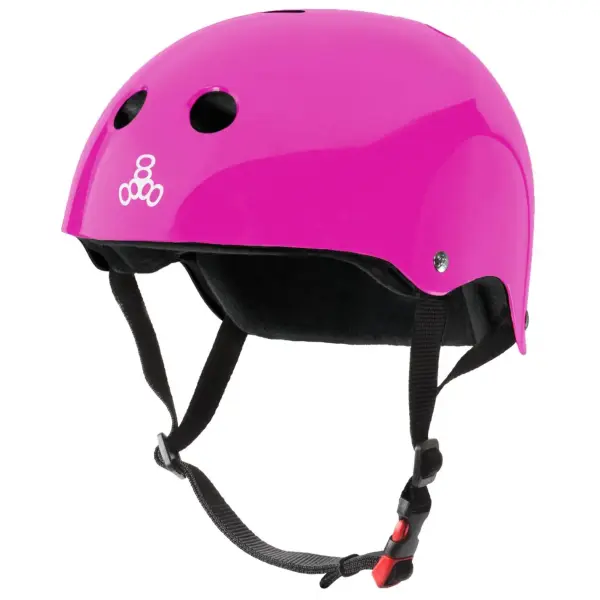 Casco Triple Eight Certified Sweatsaver (XS-S - Pink Glossy)