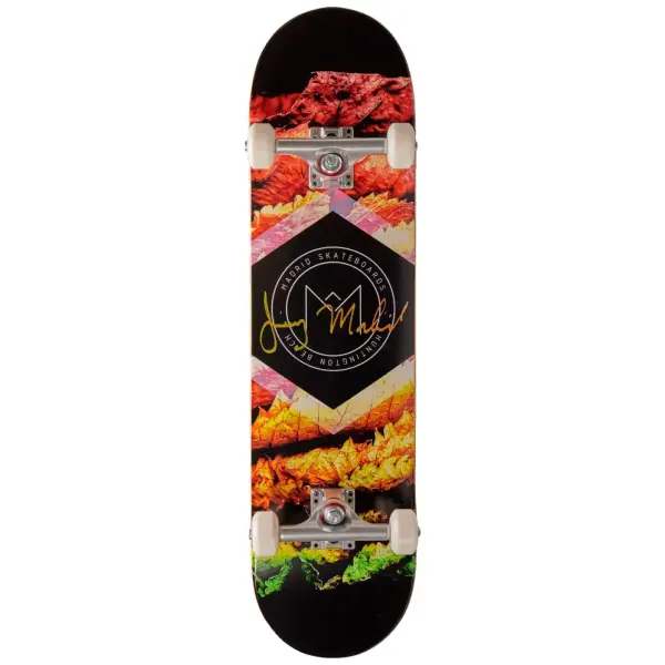 Skateboard Completo Madrid Premium Autumn (7.75" - Negro)
