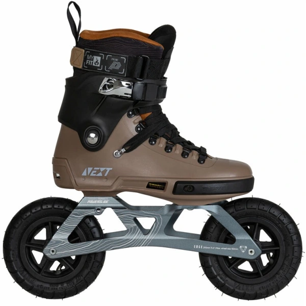 Powerslide Next Edge 150 Brown Off-road Skates (Brown - 38-39)