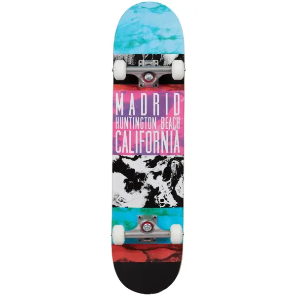 Skateboard Completo Madrid Legacy Exclusives Layers (8" - Rojo)