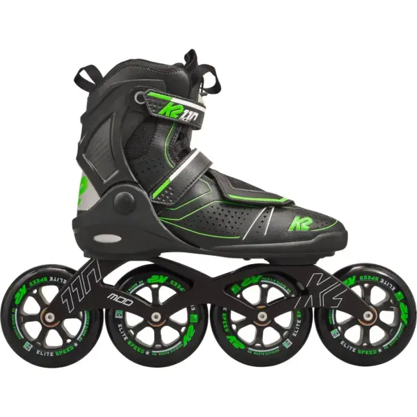 Patines En Linea K2 MOD 110 Speed Lace (Negro - 39.5)