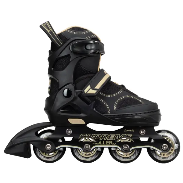 Patines Para Niños Supreme Venice (Negro/Oro - 31-34)