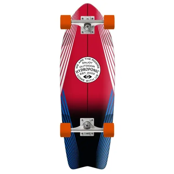 Cruiser Skate Hydroponic Fish Complete (28" - Lines Red)