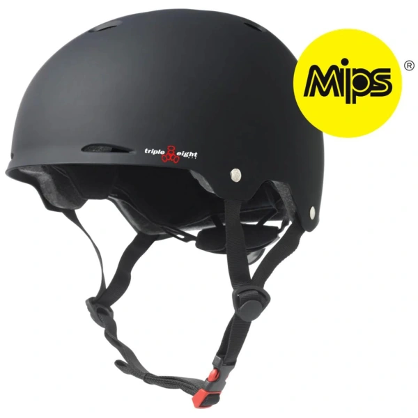 Casco Triple Eight Gotham MiPS Skate (XS-S - Black Rubber)