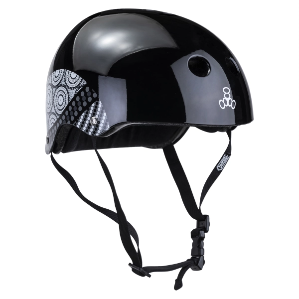 Casco Triple Eight Keegan Palmer Sweatsaver Skate (L-XL - Negro)