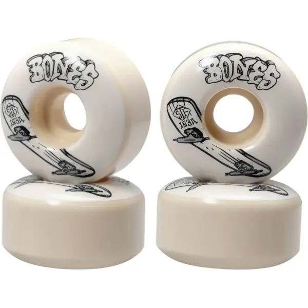 Ruedas Skate Bones STF V1 Estándar 4 Piezas (52mm - Heritage 103a)