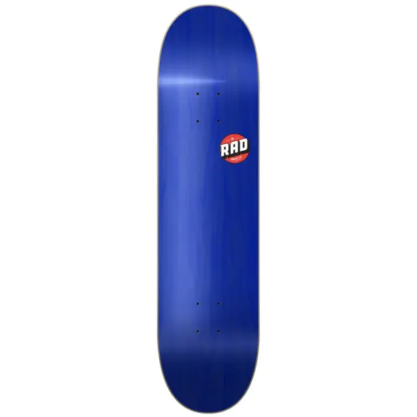 Tabla Skateboard RAD Blank Logo (8" - Navy Maple)