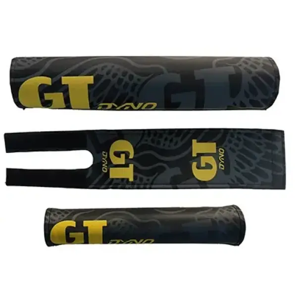 GT BMX Juego de protecciones (Negro/Amarillo)