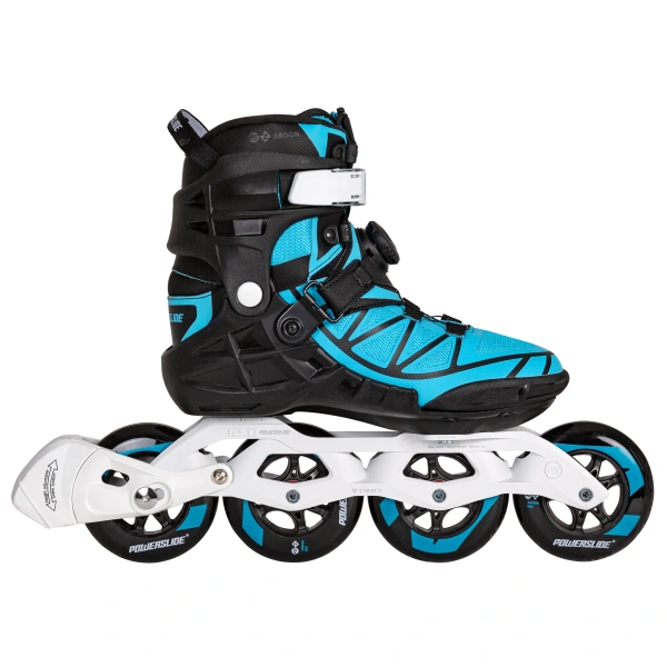 Patines En Linea Powerslide Phuzion Argon Bluebird 100 (Azul - 46)