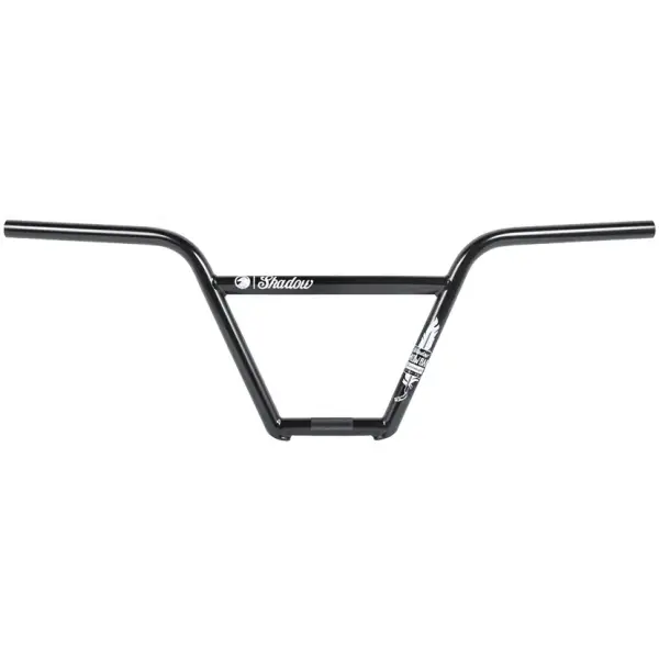 Manillar BMX Shadow Crowbar Featherweight 4-Piece (9.1" - Matte Black)