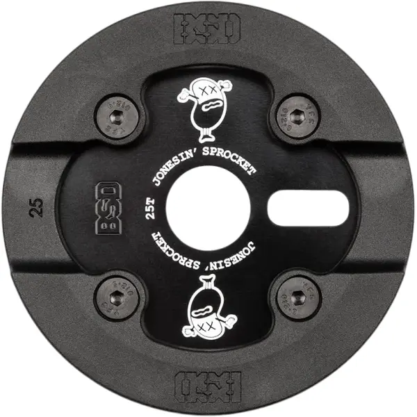 Plato BMX Freestyle BSD Jonesin (Negro - 25T)