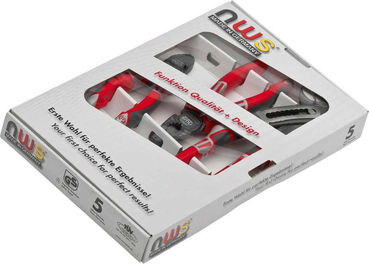 NWS 789 Officina e meccanica Kit pinze 3 parti
