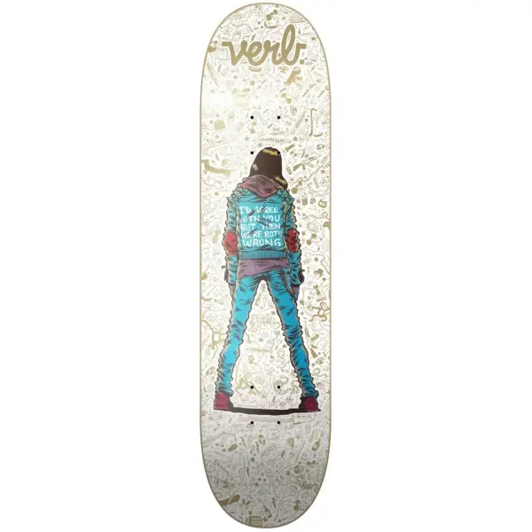 Tabla Skateboard Verb Human (8" - Politics)