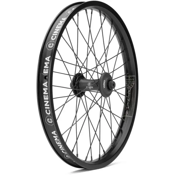 Cinema Reynolds 20" FX BMX Frente Rueda (20" - Negro)