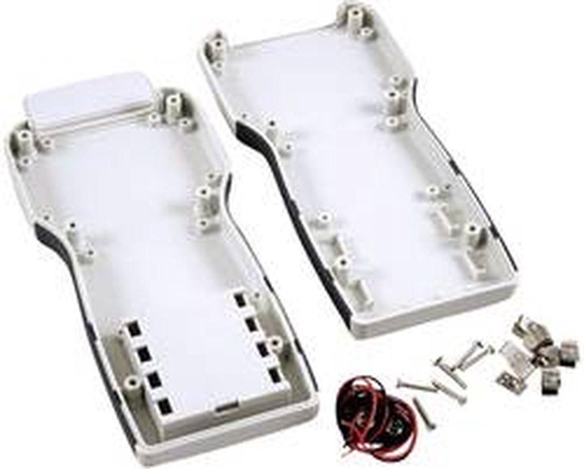 Hammond Electronics 1553TGYBAT Contenitore palmare 210 x 100 x 32 ABS Grigio 1 pz.