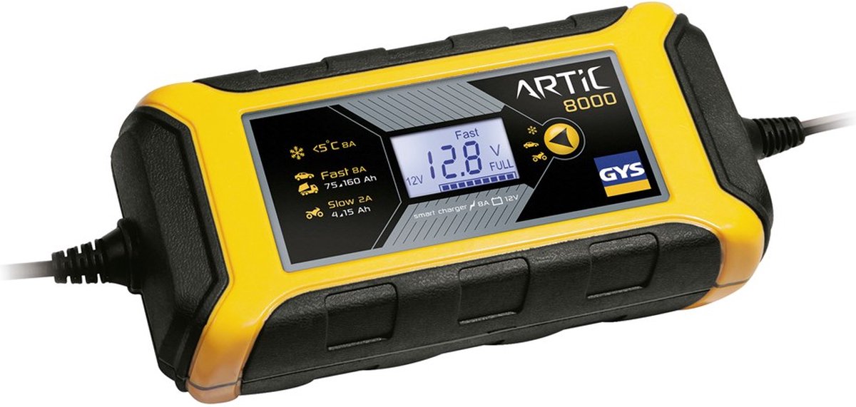 GYS Artic 8000 029590 Caricatore automatico 12 V 8 A