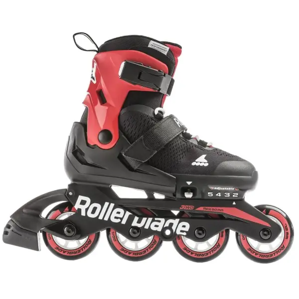 Patines Para Niños Rollerblade Microblade (Negro - 36.5-40.5)