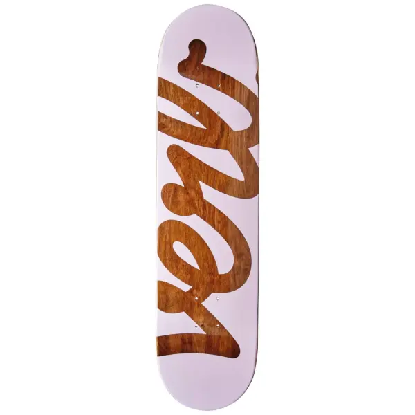 Tabla Skateboard Verb Script (7.75" - Rosa)